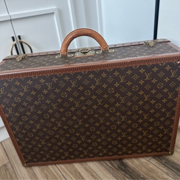 vintage louis vuitton alzer trunk - Picture 4 of 7